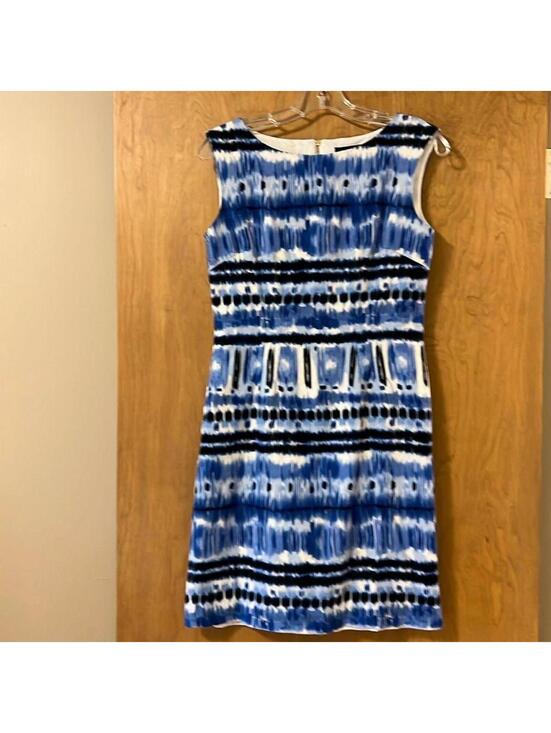 Elie Tahari Dresses & Skirts - Tahari Arthur S. Levine Abstract Print Sleeveless Sheath Dress Size 4
